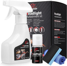 Automotive Headlamp Restoration Fluid Kit Headlight Refurbishing Polishing
