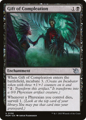 Gift of Compleation #106 (Foil) (LP) March of the Machine MOM Magic MTG