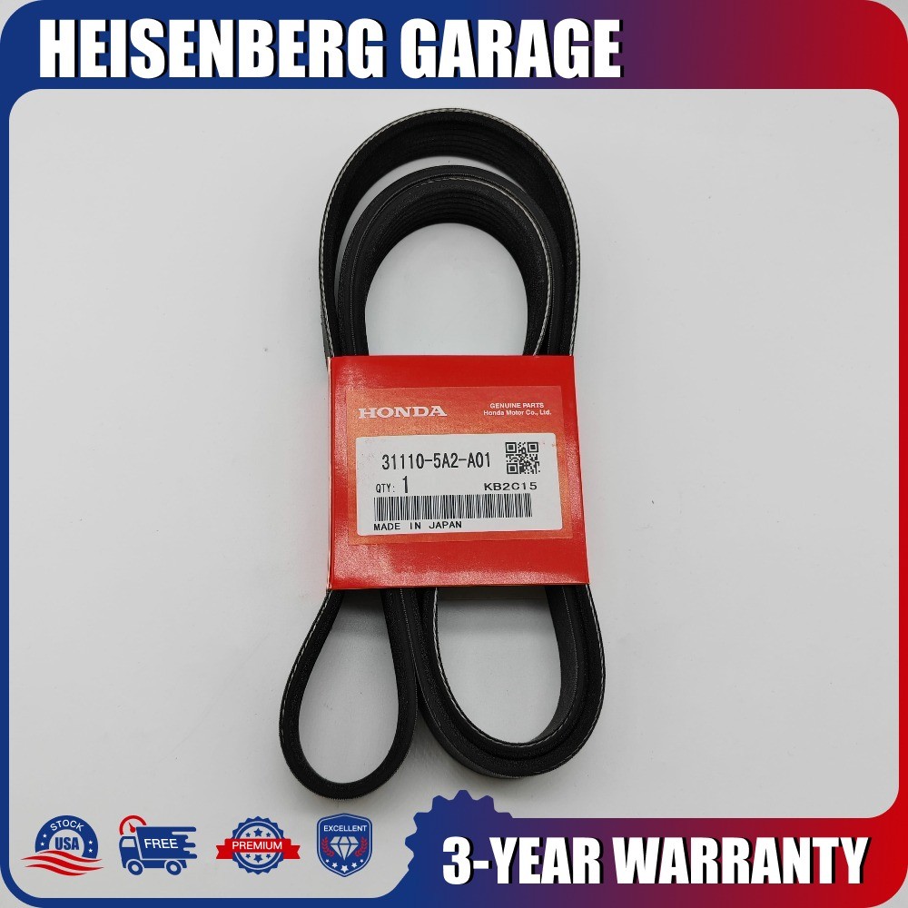 OEM Serpentine Drive Belt #31110-5A2-A01For 2013-2017 Honda Accord 2.4L US STOCK