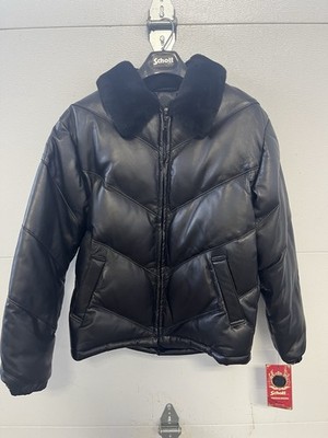 Schott NYC - Style: 219D - Lambskin Down-Filled Puffer Jacket - Size MED - $1150