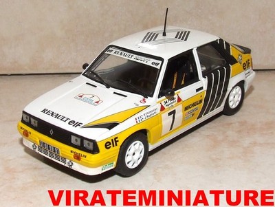 Miniature Spark 1/43 Renault 11 Ragnotti - Rallye Monte Carlo 1987 - WRC