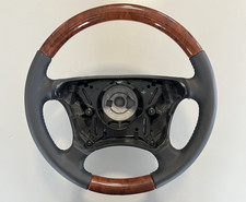 Mercedes Leder Lenkrad W208 Holzoptik CLK W210 E Klasse Wurzelholz 2.te Ser