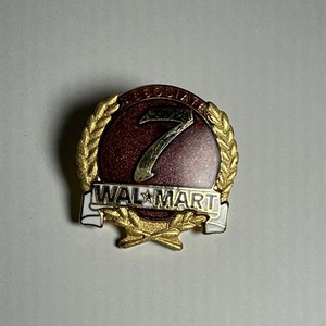 Vintage Walmart Employee Associate Enamel Pin