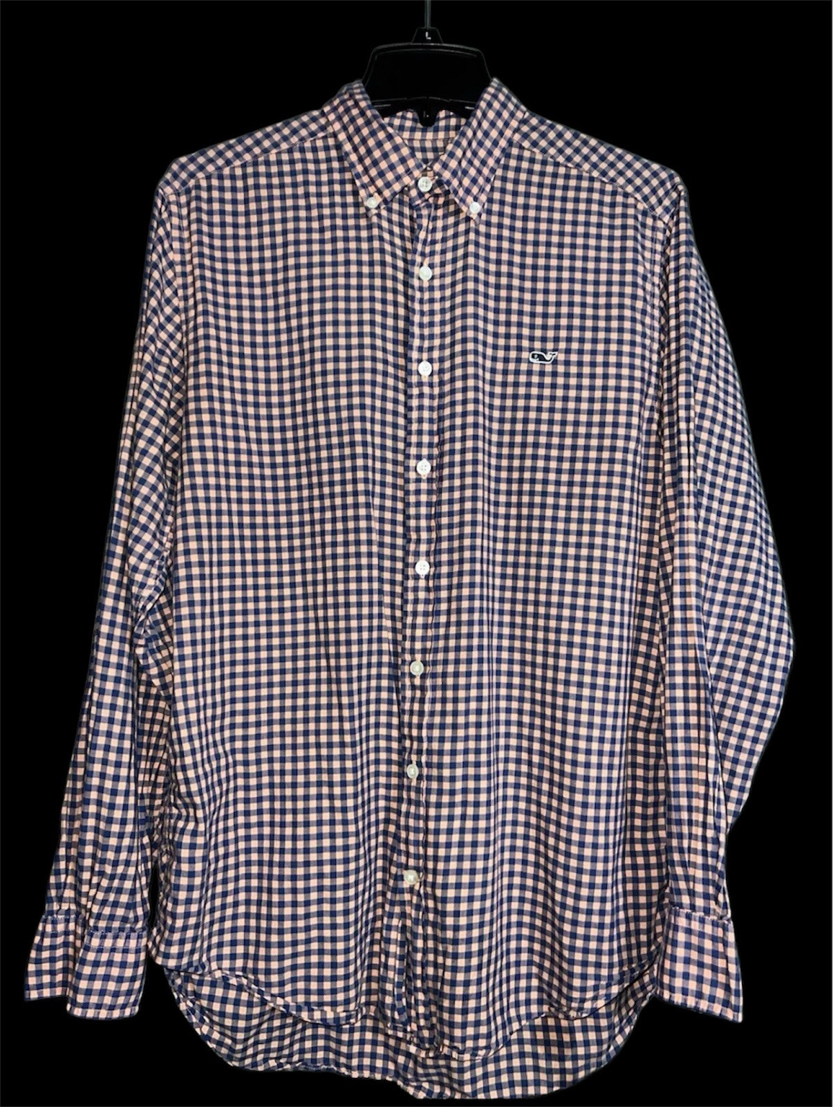 vineyard vine performance button down dress shirt… - image 1