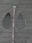 Silver Toned Fashion Earrings  — photo 3