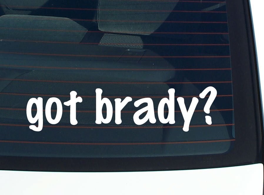 Brady Family Car Decal Vinyl Bumper Sticker for Window Pride