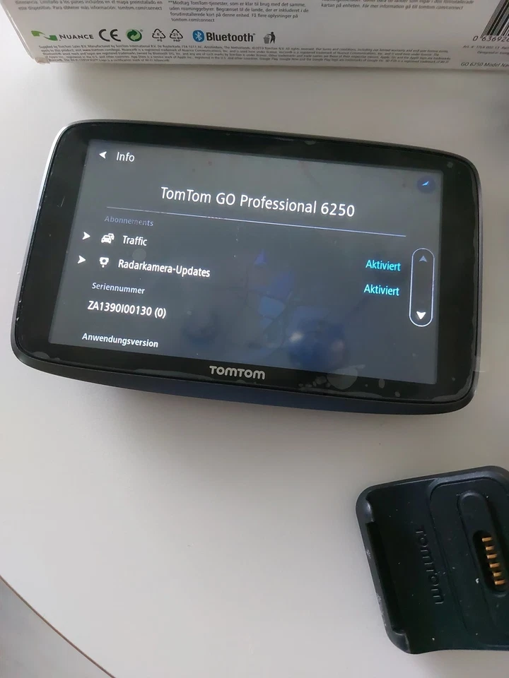 TomTom GO Professional 6250 Wifi Truck, Bus, Kleinbus, PKW Navigationssystem  - Bild 3 von 4