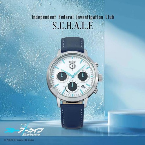Blue Archives Teacher Model Solar Watch, Used, No Major Damage