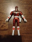 VINTAGE Mighty Morphin Power Rangers Red Ranger 8” Action Figure 1995 METALLIC
