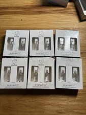 6 Studex System 75 Ear Piercing Earrings Gold Plated TIFF 5mm Cubic Zirconia