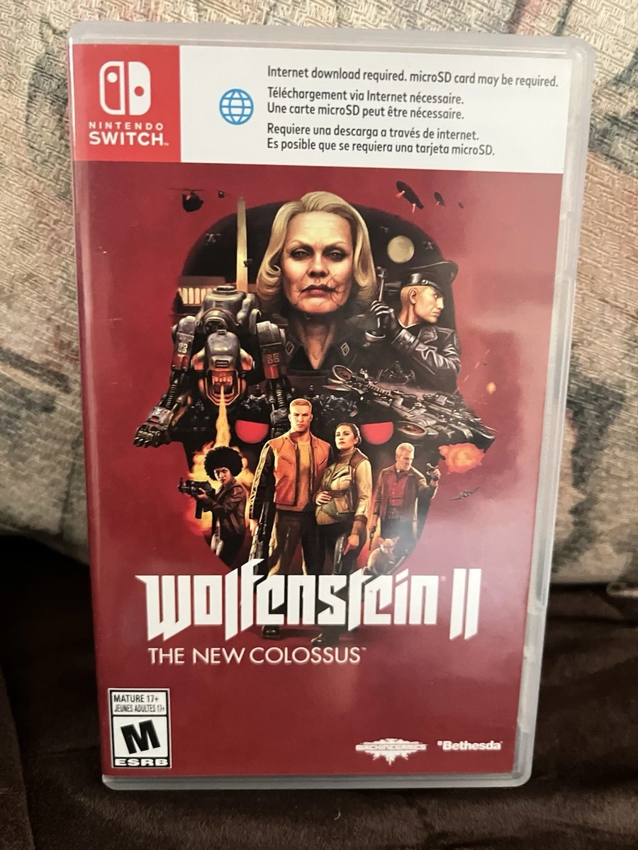 Nintendo Switch Wolfenstein II: The New Colossus Video Games for