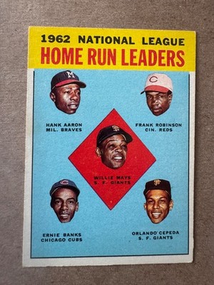 #3 1962 national league home run leaders