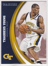 2016 Panini Georgia Tech University Thaddeus Young #33