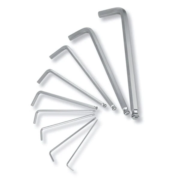 Beta Hex Key Set 9 Piece Metric, Ball End with Holding Function - 96BP-HO/SC9 - Image 3 of 4