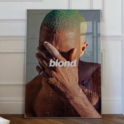 Frank Ocean Blonde - Album Cover Poster | Premium Uncoated Canvas