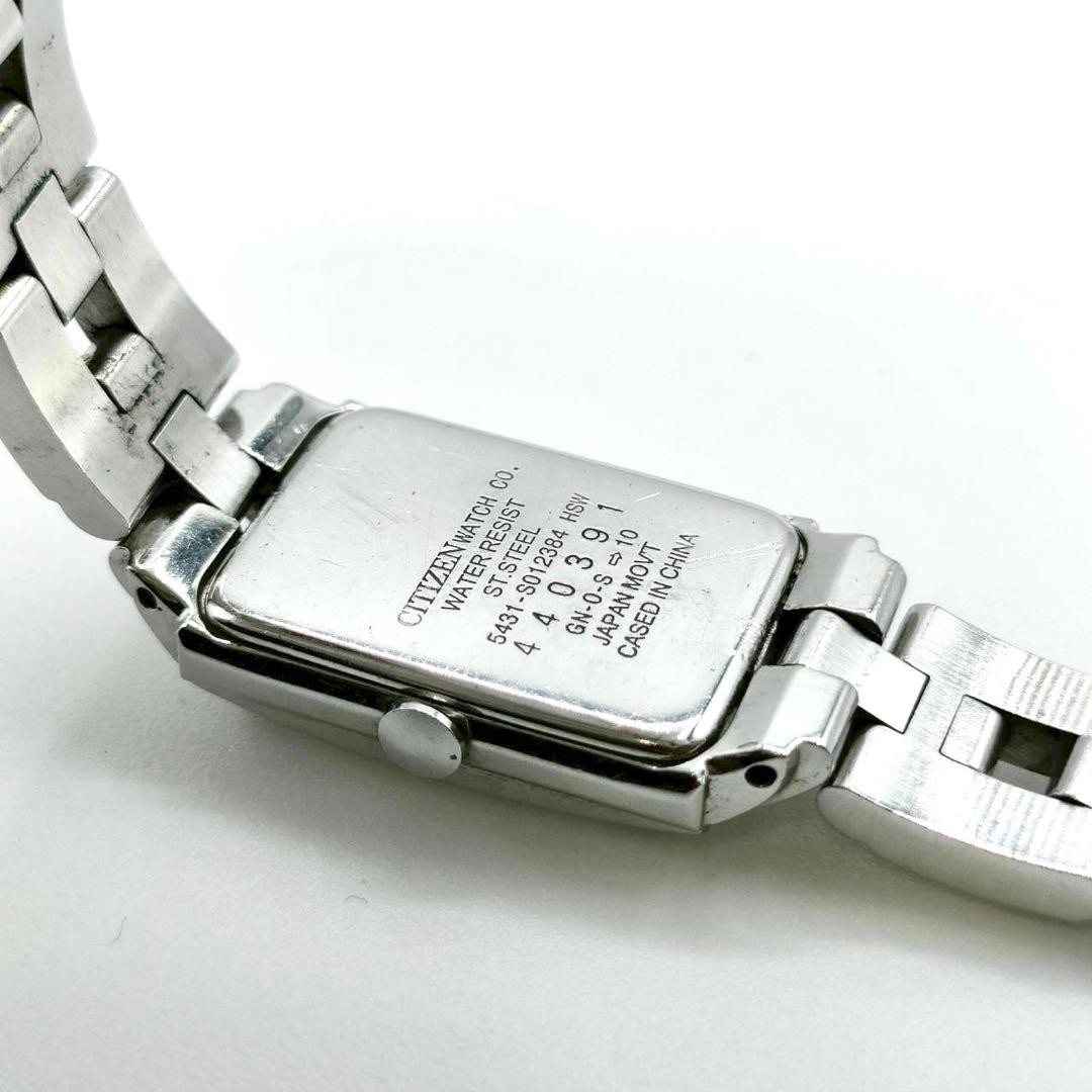 Working CITIZEN Wicca Square Rectangular Watch Ja… - image 7