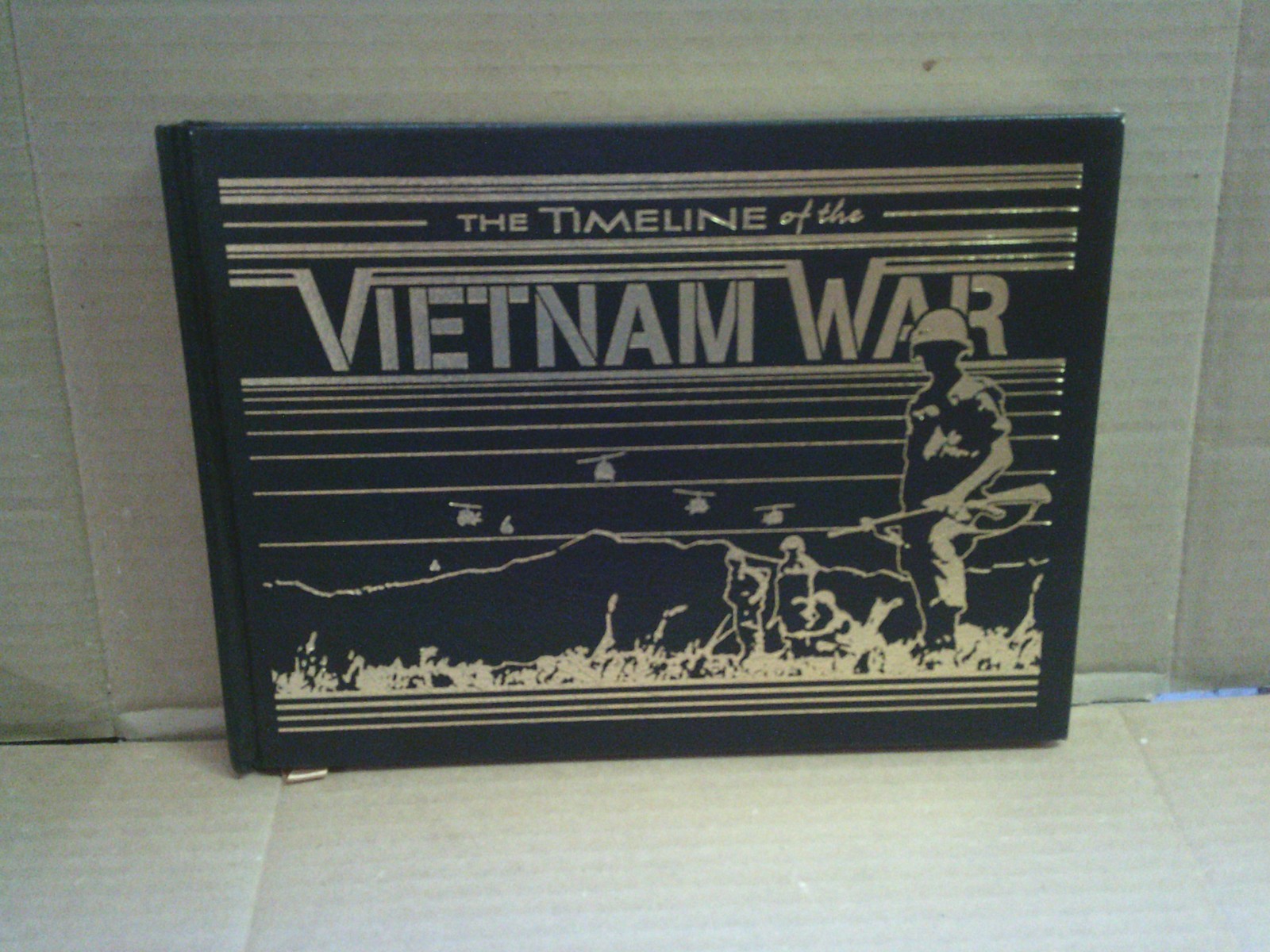 The Timeline of the Vietnam War by Kevin Dougherty & Jason Stewart, 2008 Leather