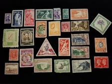 Vintage Worldwide International Stamp Lot Various Countries 26 Unsorted Stamps