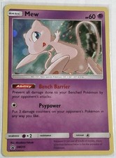 MEW SM215 HOLO 2019 POKEMON TCG SUN & MOON: BLACK STAR PROMO on eBay