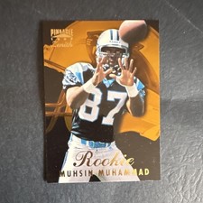 Pinnacle 1997 Zenith Muhsin Muhammad #130 Rookie Carolina Panthers Football Card. rookie card picture