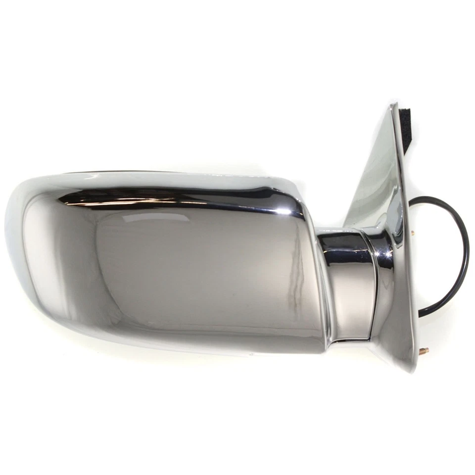 Side View Mirrors Power Folding Chrome Pair Set for Chevy GMC C/K Suburban - Image 3 of 4