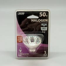 Feit Electric BPEXN Halogen Quartz Reflector Flood Light Bulbs 50W GU5.3