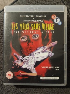 Eyes Without A Face Blu Ray BFI With Booklet