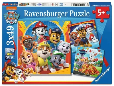 Ravensburger 05048 Paw Patrol Kinderpuzzle 3x49 Teile - Bild 1 von 3