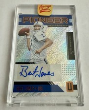 2018 Panini Bert Jones Auto Pioneer Penmanship Colts PP-BJ 1/149