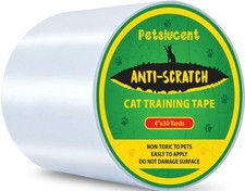 Cat Scratch Furniture Protector Tape Green 4 Inch x 30 Yards Anti Scratch Roll