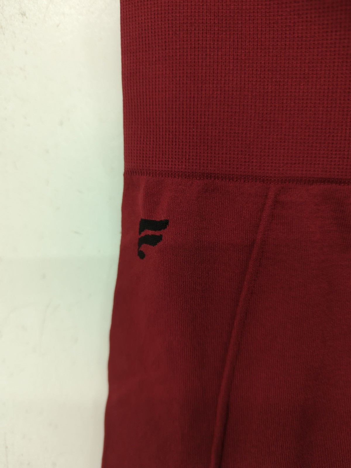 ALTRA Leggings donna Fabletics W 24 colore rosso 100% altri ritagliati