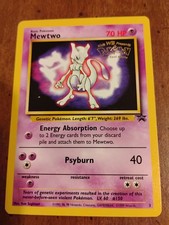 mewtwo pokemon card promo first movie the Movie: Strikes Back : Veronica Taylor, Rachael Lillis, Phillip Bartlett, Eric Stuart, Addie Blaustein, Ikue Otani, Masakazu Kubo, Choji Kawaguchi, Tomoyuki Igarashi, Takashi Kawaguchi, Alfred R. Kahn Colorless Retreat Cost Mewtwo (Movie Promo) 03/53 Wotc