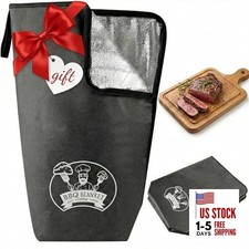 21-Inch BBQ Blanket for Resting Meat - Smoker Accessories, Black-DUPONT