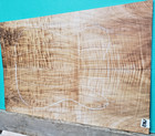 Quilted Curly Maple Wood 1463 Luthier Solid body Guitar top 24 x 15.75 x .3125 — photo 3