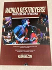 Frank Iero And The Patience Advertisement Poster/Clipping - Kerrang!
