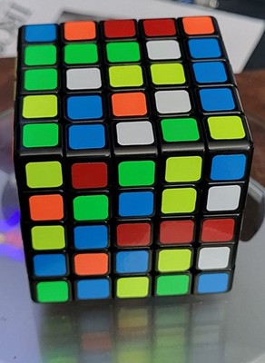 Qiyi Qizheng S 5x5x5 Magic Speed Cube black Professional Fidget Toys Qiyi