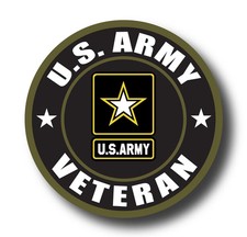 US Army Decal Sticker United States Military Veteran Logo Seal Flag