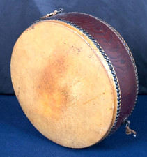 Japanese Taiko Wadaiko Flat Drum 43 17cm Percussion Instruments No Drumstick