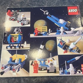 LEGO Classic Space Set: Alpha-1 Rocket Base (483) Complete in Box!
