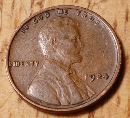 Lincoln Wheat Cent 1924P VF #2