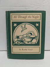 All Through The Night by Rachel Field 1940 NO DUST JACKET
