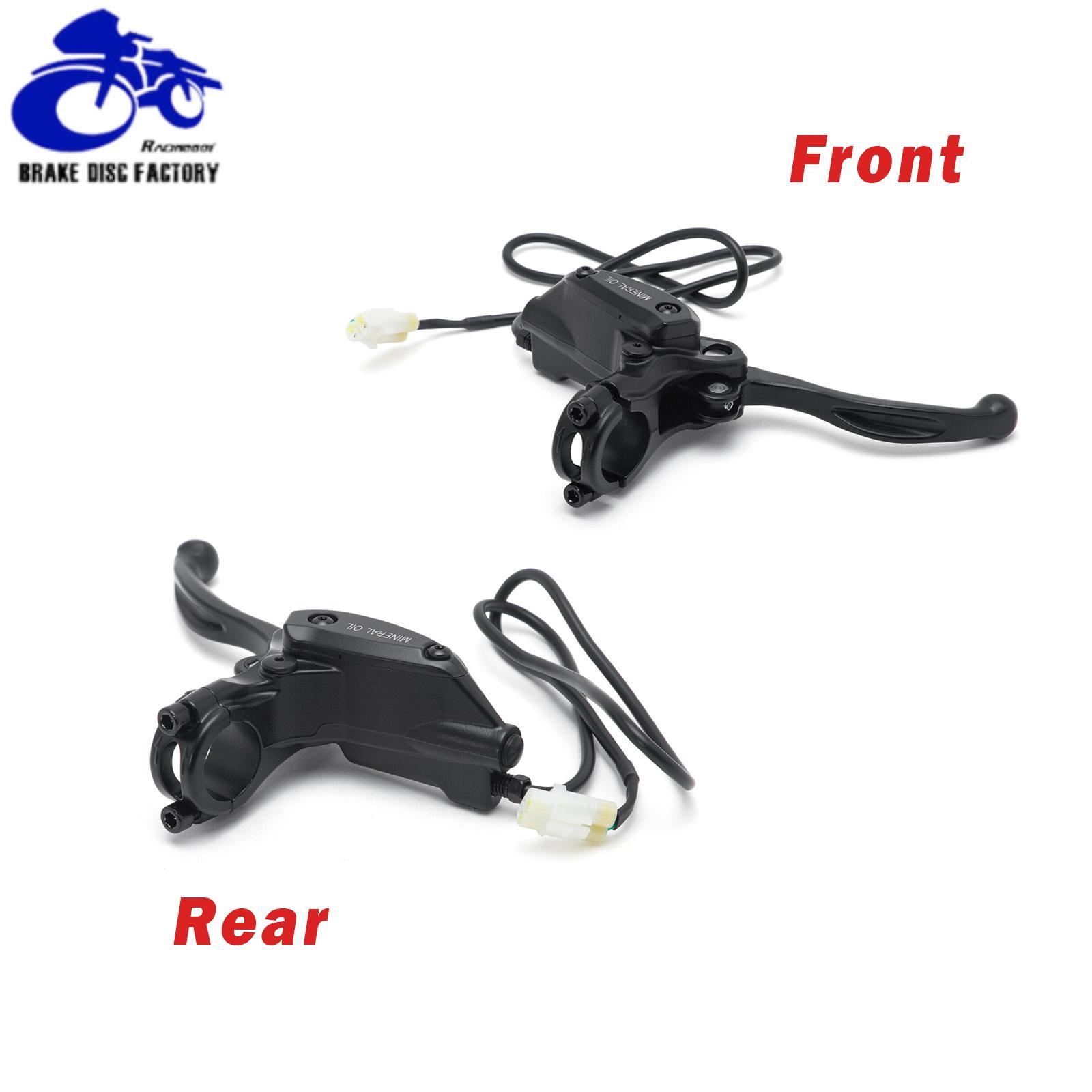 Front & Rear Brake Levers Master Cylinder Pump Assembly For Sur-Ron Light Bee X