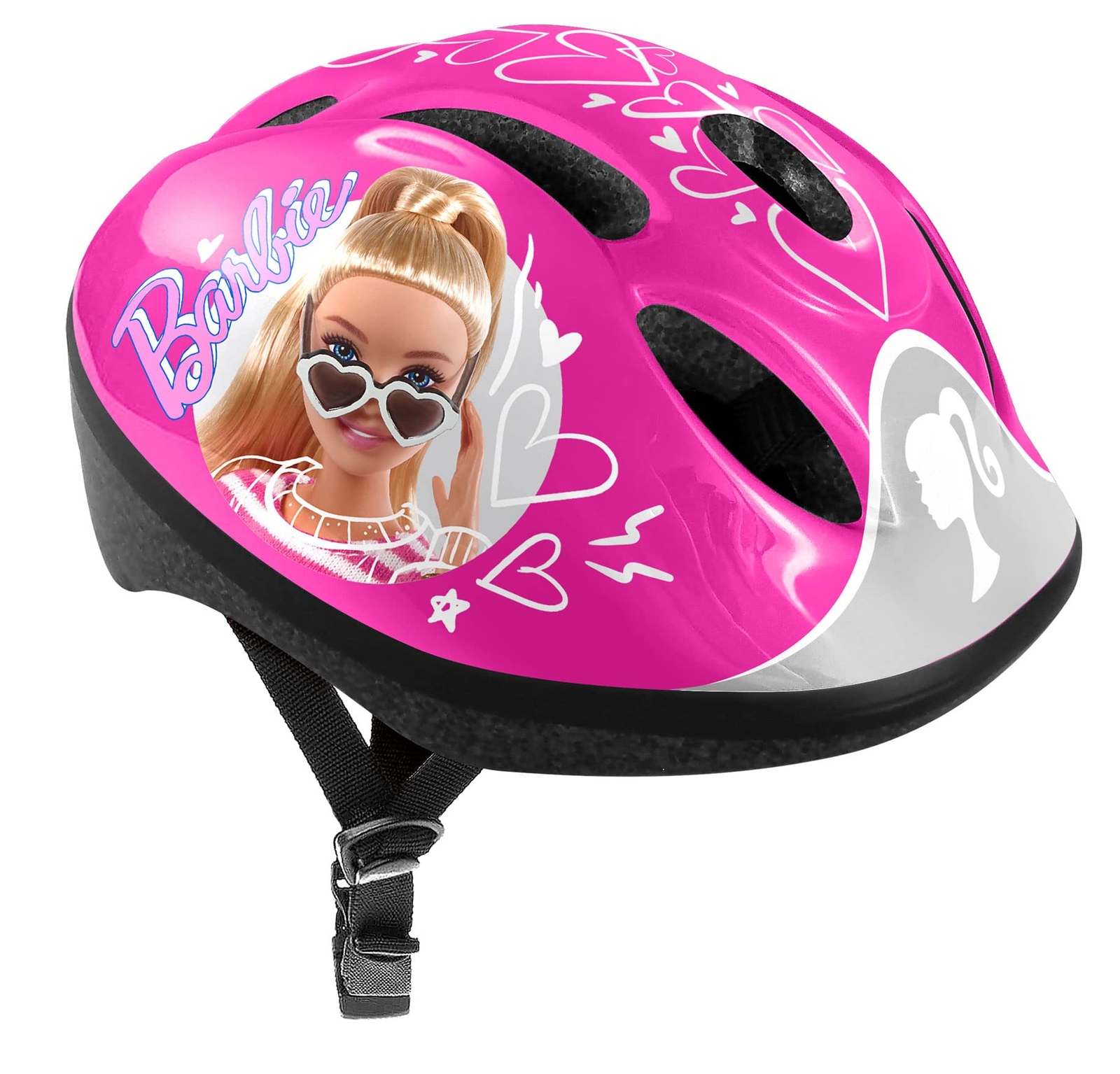 STAMP Bicicletta Helmet S Barbie Ragazza, Pink, Taglia-S (F7B)