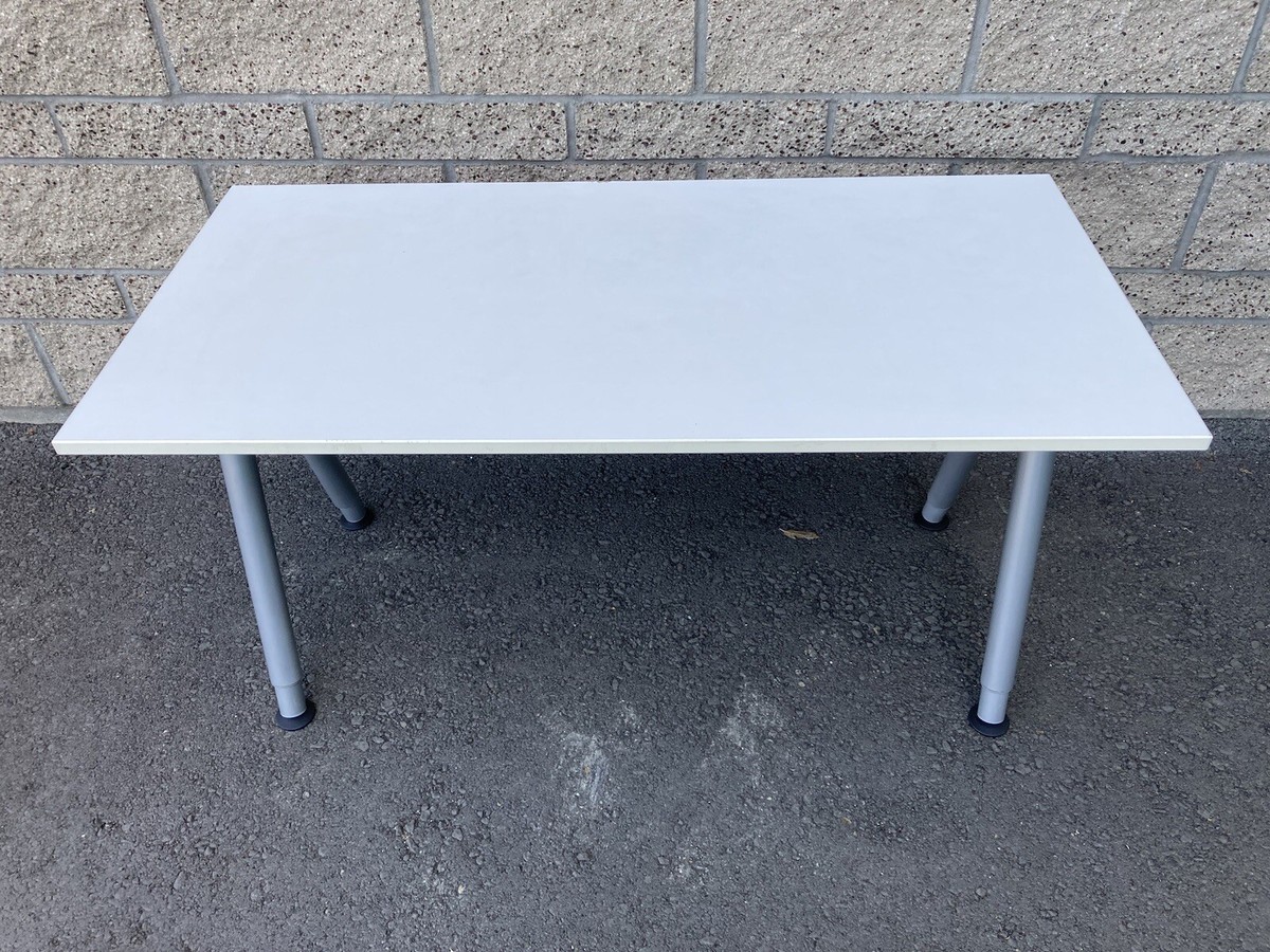 WHITE IKEA THYGE DESKS | eBay
