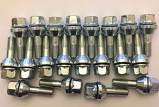 20 X M12X1.25 60mm LONG 35mm THREAD WOBBLE ALLOY WHEEL BOLTS FITS PEUGEOT 2 65.1