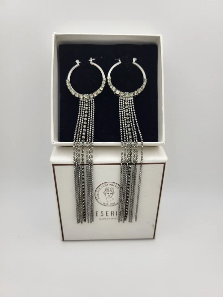 Pendientes araña de cristal PESERICO $229 NUEVOS EN CAJA Foto 4 de 4