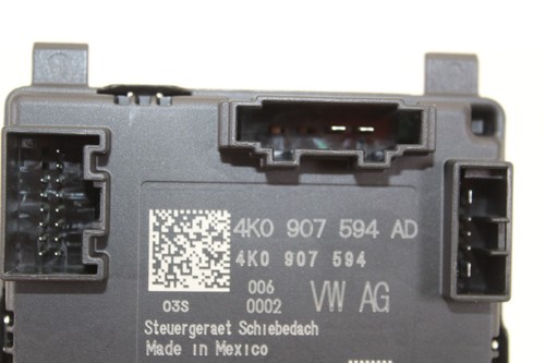 2019-2024 VOLKSWAGEN JETTA Sunroof SUN ROOF Control Module 4K0907594AD - Picture 9 of 10