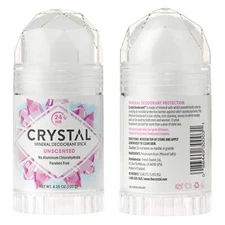 Crystal Mineral Deodorant Unscented 2 Pack 425 Ounce Natural Odor Protection