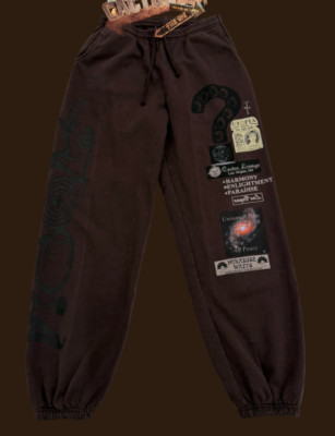 Travis Scott Cactus Jack Online Ceramics Utopia Sweatpants Brown Size Large