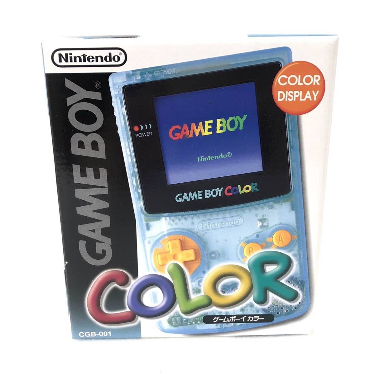 Nintendo Gameboy Color Console Water Blue TSUTAYA GBC GCB-001 | eBay